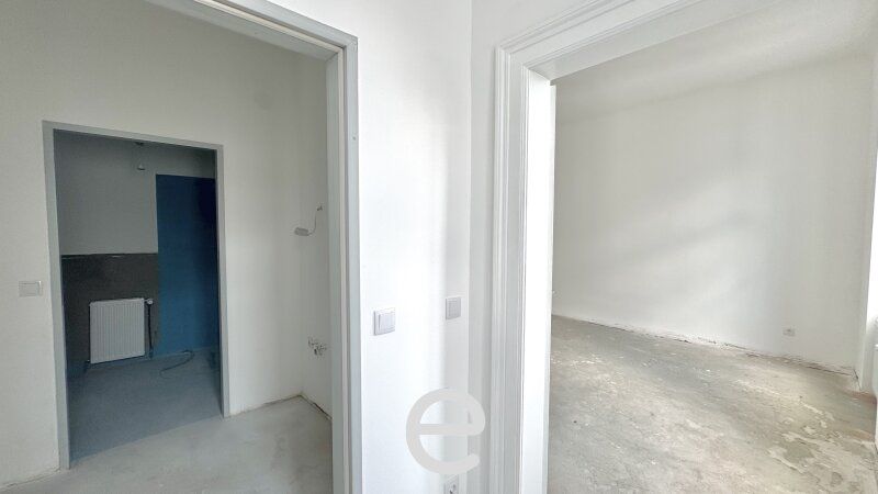 Ruhige Hoflage im Gründerzeithaus – 1-Zimmer-Wohnung belagsfertig I 2. OG, TOP 15 - Bild 4