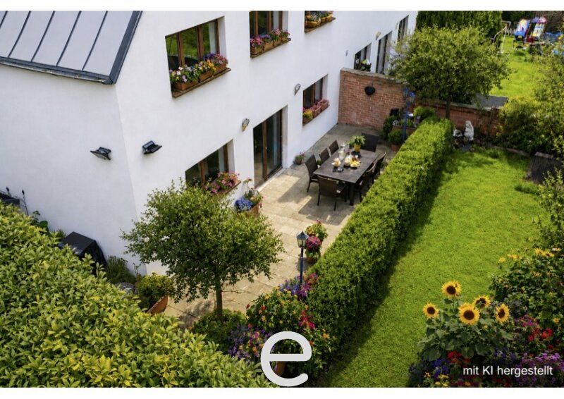 Stylische Doppelhaushälfte mit Dachterrasse, Garten und Doppelcarport in Gaaden - Bild 1