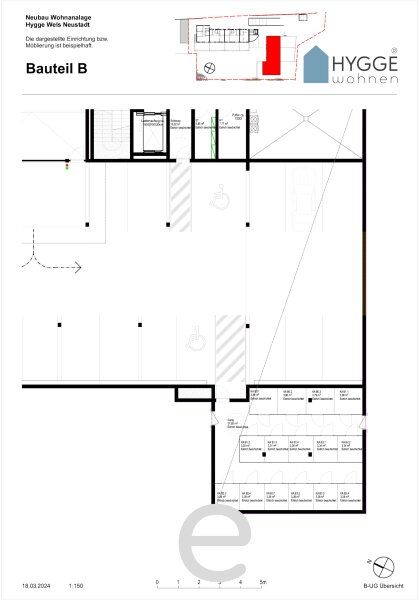 HYGGE Wohnen - Top B1.4 mit 3 Zimmer und Balkon im 1.OG - Bild 15