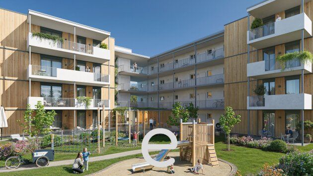 HYGGE Wohnen - Top B3.3 mit 3 Zimmer und Balkon im 3.OG