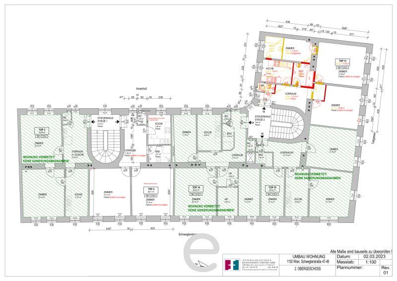 Attraktives Zinshaus im 1150 Wien mit großem Entwicklungspotenzial! - Bild 8