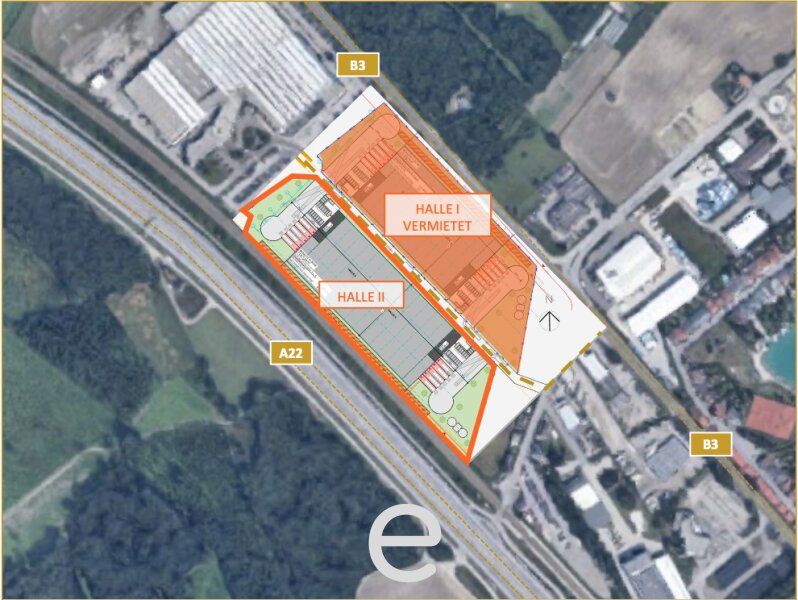 Neubau-Logistikhalle im Norden Wiens an der A22 - Bild 2