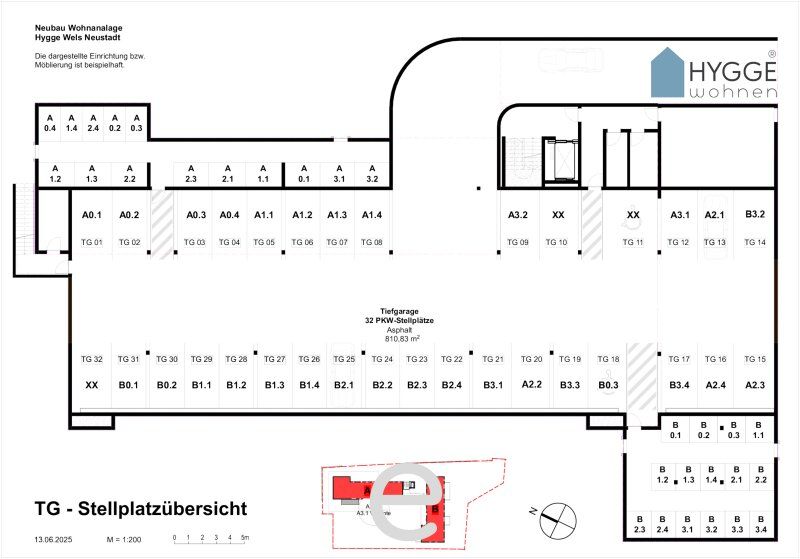 HYGGE Wohnen - Top A0.1 mit 74,62m² mit Garten und Terrasse, im EG - Bild 14