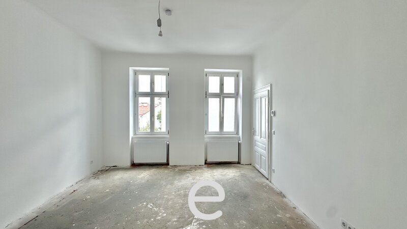 Ruhige Hoflage im Gründerzeithaus – 1-Zimmer-Wohnung belagsfertig I 2. OG, TOP 15 - Bild 6