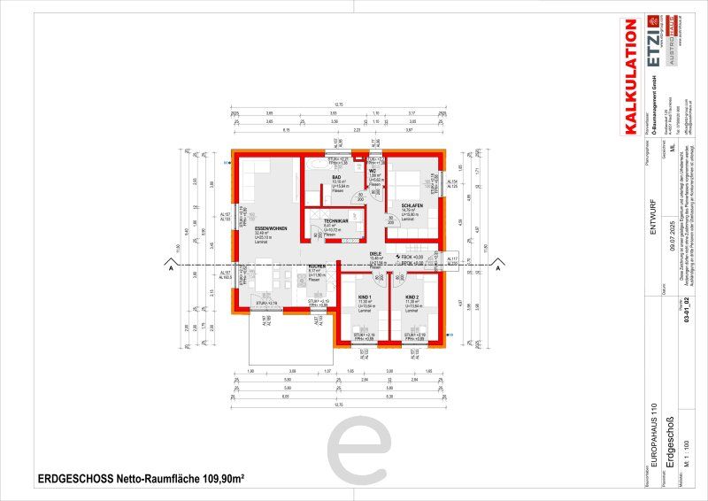 Attraktives Angebot! Neubau-Bungalow in bester Lage in Marchtrenk, bezugsfertig inkl. Grundstück! - Bild 8