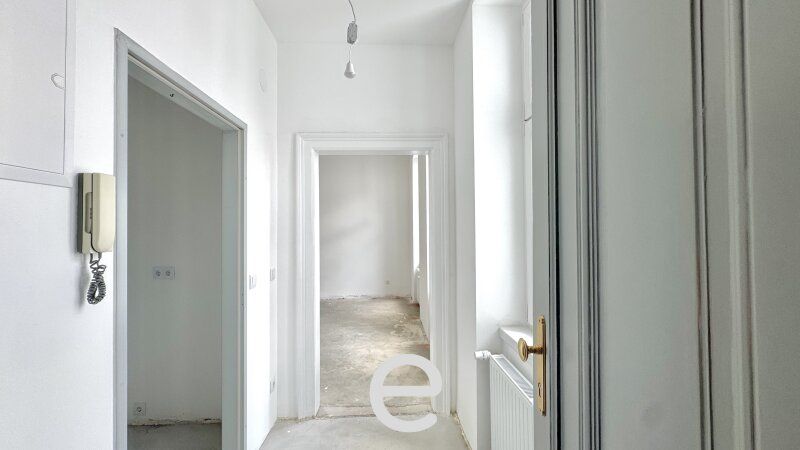 Ruhige Hoflage im Gründerzeithaus – 1-Zimmer-Wohnung belagsfertig I 2. OG, TOP 15 - Bild 3