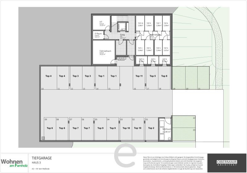 Wohnen am Farnholz - 4 Zimmer-Wohnung 1.OG/TOP 3.4 inkl. 2 TGP und großer loggia - Bild 13