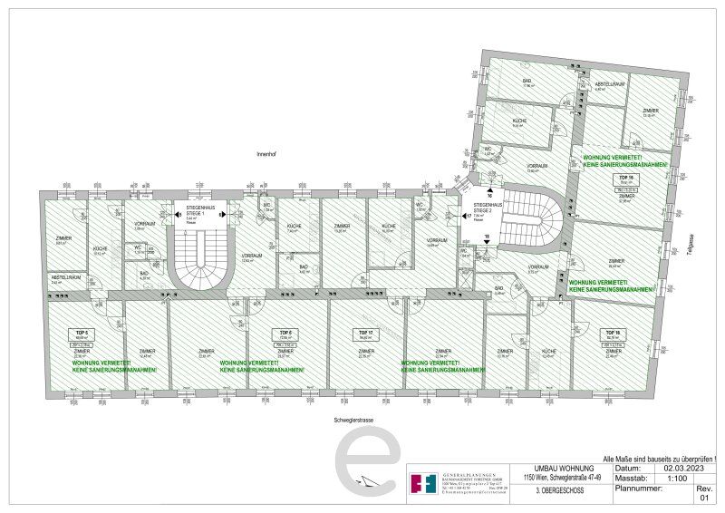 Attraktives Zinshaus im 1150 Wien mit großem Entwicklungspotenzial! - Bild 9