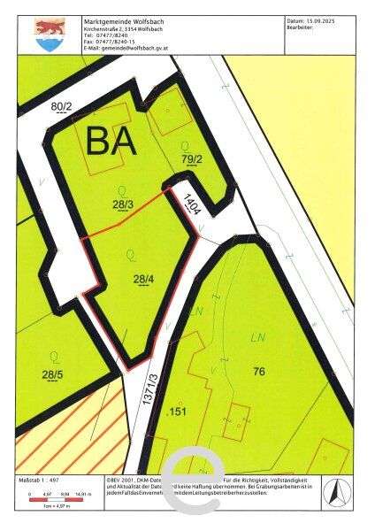 Attraktives Baugrundstück in Wolfsbach – 932m² für individuelle Träume - Bild 4