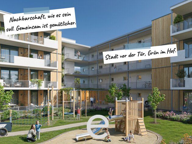 HYGGE Wohnen Top A0.2 - Erdgeschosswohnung 68,32m² mit privatem Garten und Terrasse
