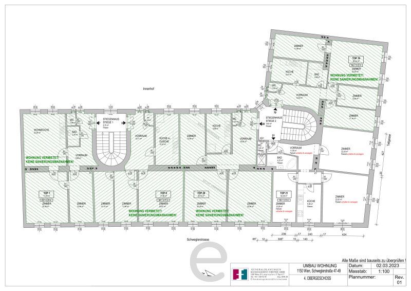 Attraktives Zinshaus im 1150 Wien mit großem Entwicklungspotenzial! - Bild 10