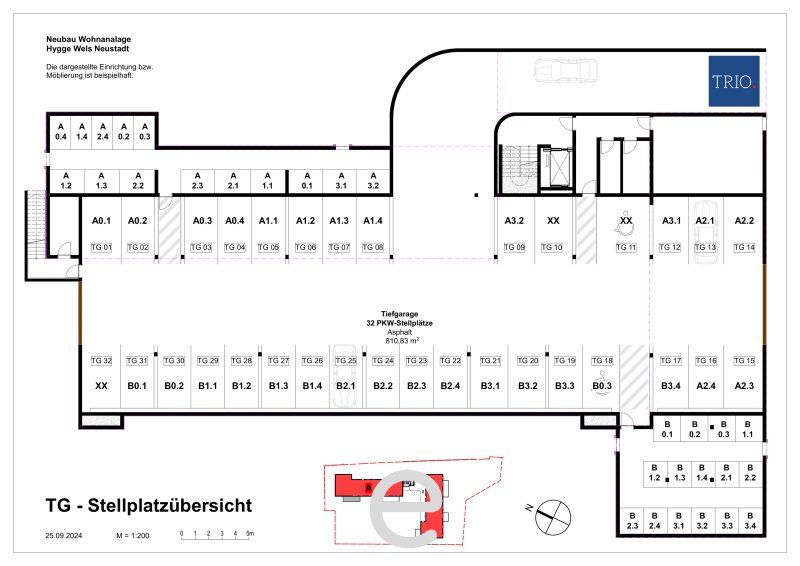 Wohnen über den Dächern von Wels – 3 Zimmer Dachgeschosswohnung mit großzügigem Balkon! - Bild 18